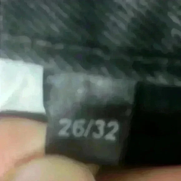 CDRDENIM JEANS MAKERS BLACK ACID WASHED HIGH RISE SKINNY JEANS SIZE  26 - Picture 8 of 16